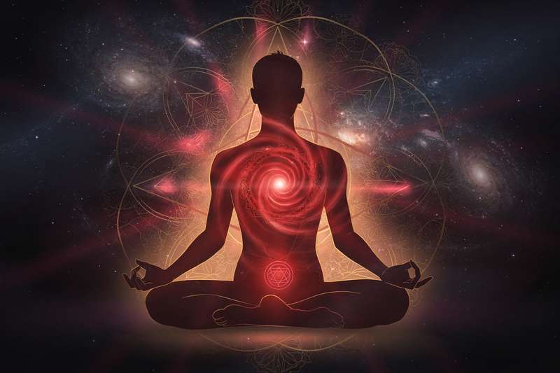 Physical and energetic signs of root chakra activation including grounding sensations and stability.