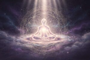 Inner radiance and confidence reflecting personal spiritual growth and authentic self-acceptance.