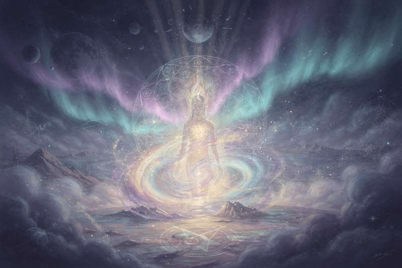 A bird in flight with wings spread wide against a clear sky, symbolizing divination through natural signs.