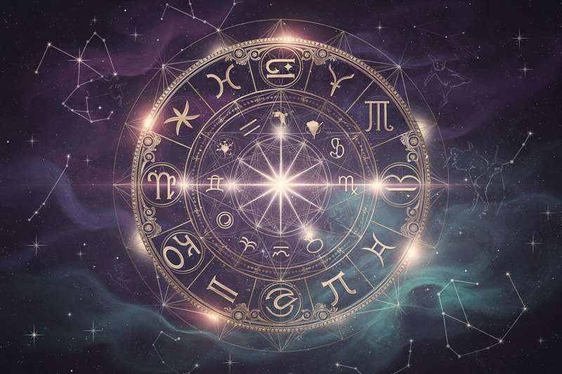 Astrological chart showing Jupiter and Pluto in opposing positions, illustrating the tension between expansive growth and...