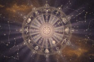 Leo Mars woman displaying confident and passionate energy in romantic relationships.
