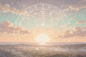 Bold Aries sun shining through a mysterious Scorpio rising mask creates intense charisma.