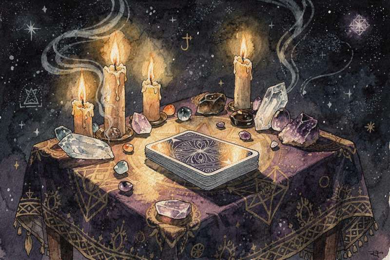 Tarot reader Jeffri Lynn demonstrates card interpretation techniques that help build genuine confidence in readings.