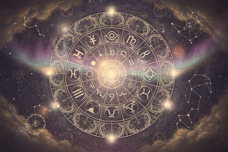 Multiple planets aligned in the Aries zodiac sign, symbolizing concentrated astrological influence and personal energy.