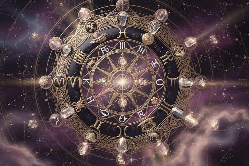 Astrological chart highlighting Mercury's position in the Capricorn zodiac sign.