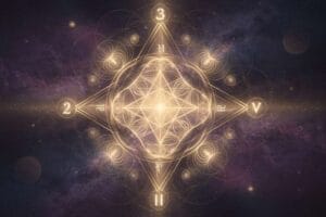 Numerology calculator showing steps to determine your personal life path number through birthdates.