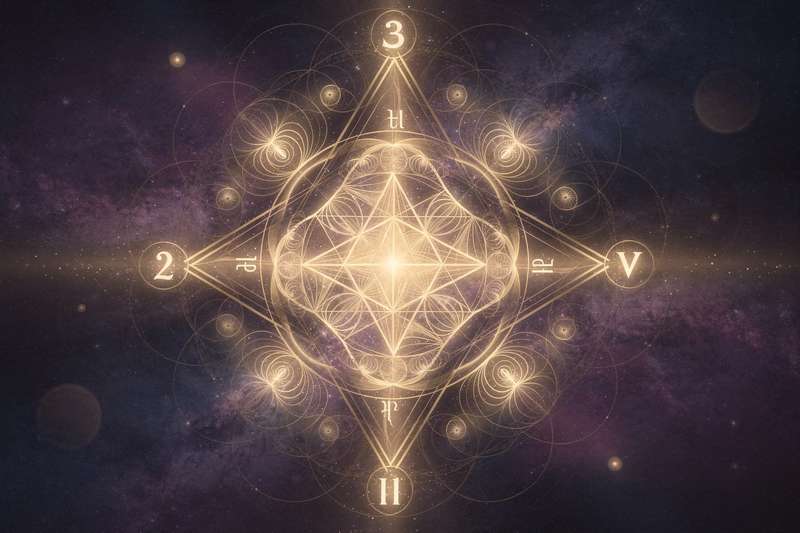 Numerology calculator showing steps to determine your personal life path number through birthdates.