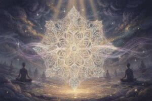 Numerological chart showing karmic numbers and their spiritual meanings for personal growth.