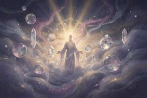 Numerology chart displaying karmic debt numbers 13, 14, 16, and 19 with their spiritual meanings and significance.