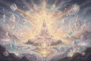 Tarot card symbols and their spiritual meanings explained through interpretive illustration.