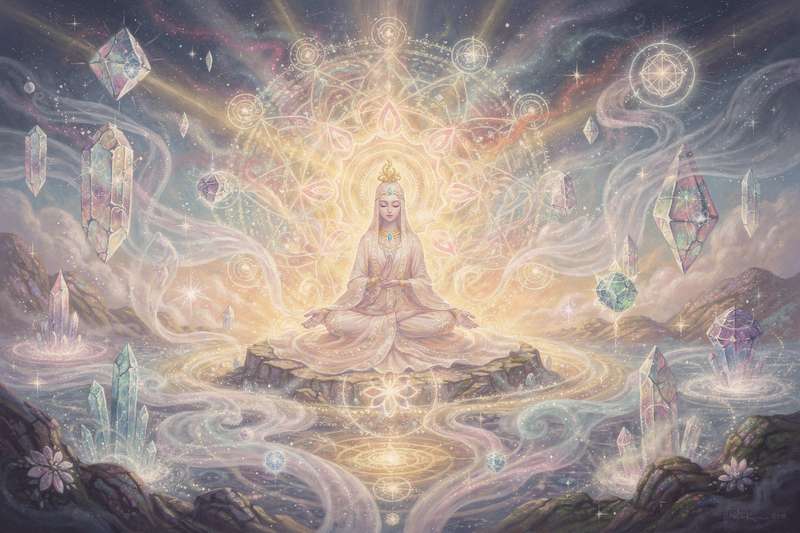 Tarot card symbols and their spiritual meanings explained through interpretive illustration.