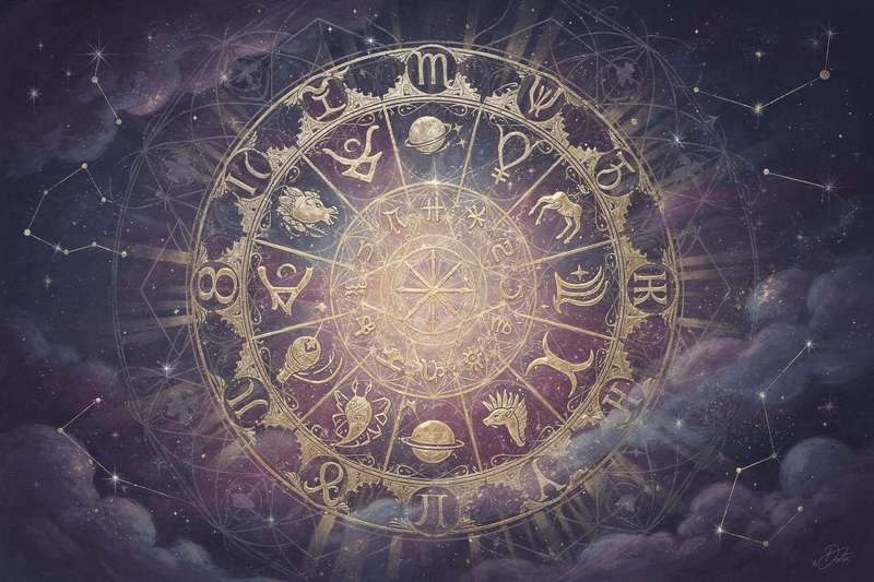 Weekly horoscope forecast for November showing zodiac signs and planetary alignments.