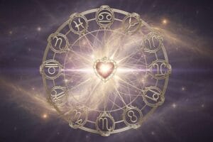 Grounded Taurus symbol with earth element representing stability, loyalty, and dependable nature.