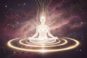 Caroline Kirby demonstrates tarot card reading techniques for developing intuition and spiritual alignment.